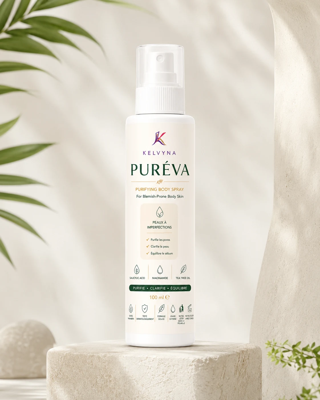 KELVYNA PURÉVA — Purifying Body Spray
