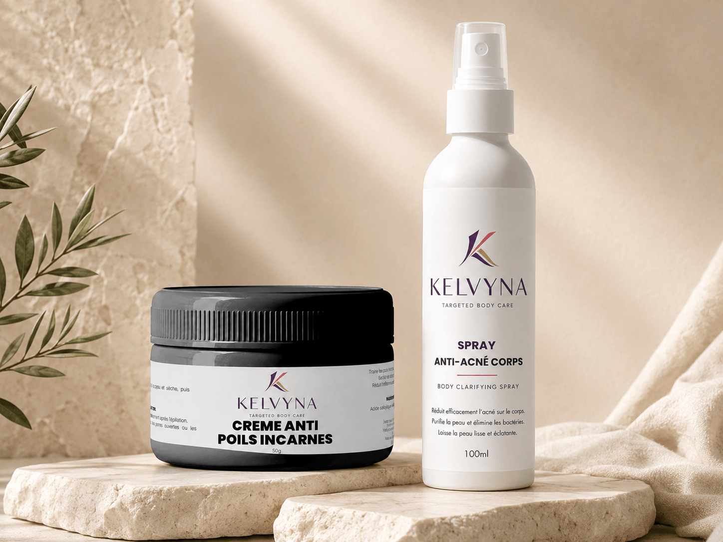 KELVYNA INGROWN وKELVYNA CLEAR